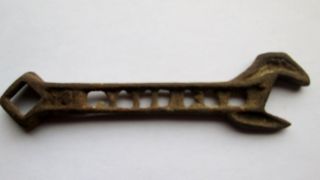 VINTAGE ANTIQUE VERITY P61 CUTOUT WRENCH MASSEY HARRIS EXETER BRANTFORD ONTARIO 4