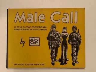 Male Call Gi Comic Strips Miss Lace Milton Caniff - 1945