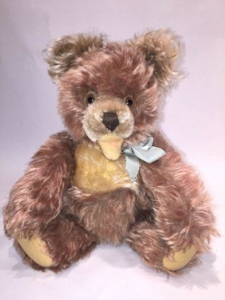 Vintage Steiff Zotty Teddy Bear,  Jointed,  14 In. ,  1950s