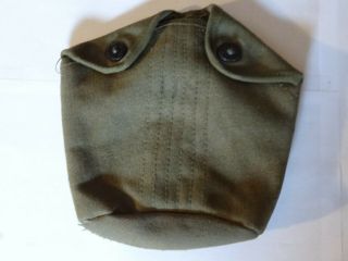 Vintage Us Wwii Canteen Web Belt Pouch