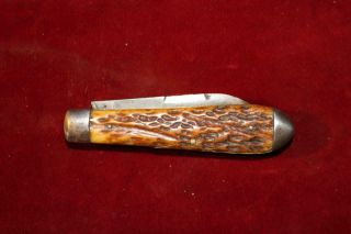 Rare Vintage Union Cutlery Co.  Tidioute,  PA 2 Blade Pocket Knife 2
