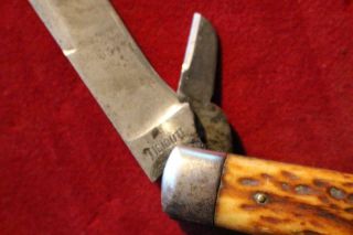 Rare Vintage Union Cutlery Co.  Tidioute,  PA 2 Blade Pocket Knife 5