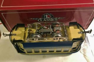 Vintage 1989 Lionel Classic 200 Electric Trolley No.  6 - 13900 And Box,  Nrmt 10