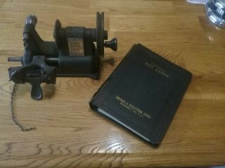 Vintage 1940s ? Briggs And Stratton Corp.  Key Cutting Cutter Machine Tool Book