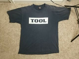 Vintage Tool Band Wrench Pallus Logo T - Shirt Size Xl - 90s Giant Tag