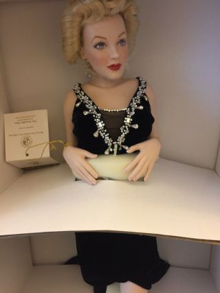 Franklin Marilyn Monroe Irresistible Rare Porcelain Doll NRFB 2