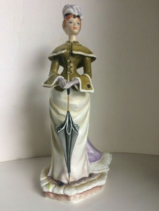 Vintage Royal Worcester Melaine Porcelain Figure