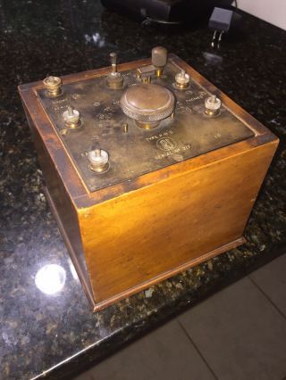 Vintage Antique RI CRYSTAL RADIO SET Type RMD 3