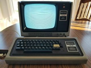 Vintage 1978 Tandy Trs - 80 Model 1 Computer System Pc W/ Monitor