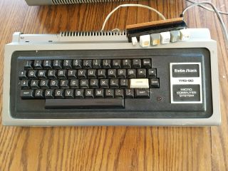 VINTAGE 1978 TANDY TRS - 80 MODEL 1 COMPUTER SYSTEM PC W/ MONITOR 2