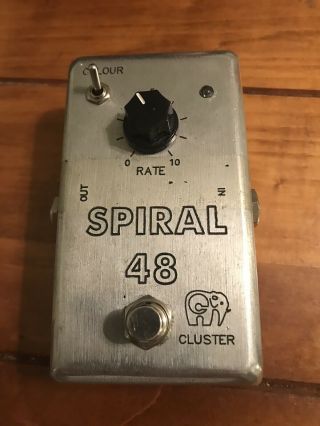 Cluster Spiral 48 Phaser Pedal - Vintage Rare