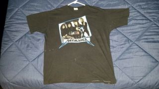 Metallica Vintage T Shirt 80 