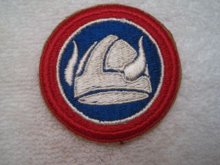 Us Army Wwii Era 47th Infantry Division Patch A Vintage Real Deal