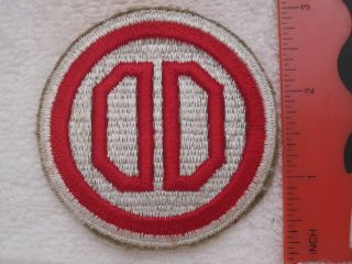 Us Army Wwii 31st Infantry " Dixie " Division Vintage Patch