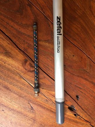 RARE 1986 WTB Zefal Soliblok Internal Mountain Bike Frame Pump Vintage VRC 6