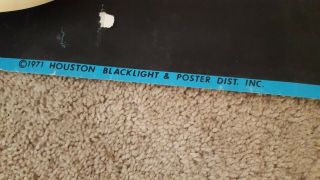 1971 BLACK LIGHT POSTER 