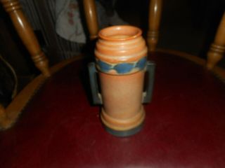 Vintage Antique Roseville Futura Pottery  Beer Mug  Vase 6 1/4 Inchesart Deco