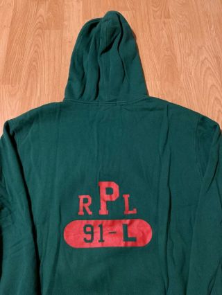 Vintage Polo Ralph Lauren Stadium RPL 91 - L Hoodie Size Men’s Large 7