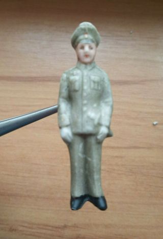 Whw German Porcelain Badge Lieutenant Of The Army Soldiers Of The Wehrmacht 1938