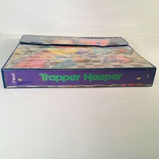 Vintage 1993 Mead Hanging Out 2020 Trapper Keeper with 2 Folders 2