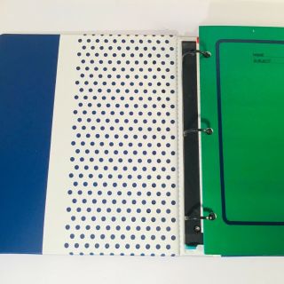 Vintage 1993 Mead Hanging Out 2020 Trapper Keeper with 2 Folders 6