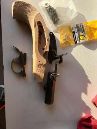 Vtg Cva Philadelphia Derringer Black Powder Pistol Kit.  45cal.