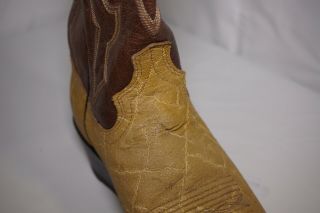 Dan Post Cowboy Boots 9D Vintage Exotic Rare Collector 6
