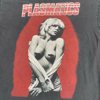 Plasmatics Vintage 90s Punk Rock Band T - shirt M Wendy O Williams Andy Hilfiger 2