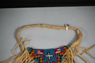 Very Rare NATIVE AMERICAN PLAINS INDIAN Tobacco Pipe BEADED BAG 4