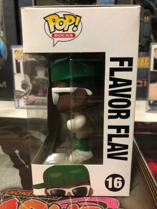 Funko Pop Rocks Flavor Flav 16 Public Enemy - Vaulted And Extremely Rare 2