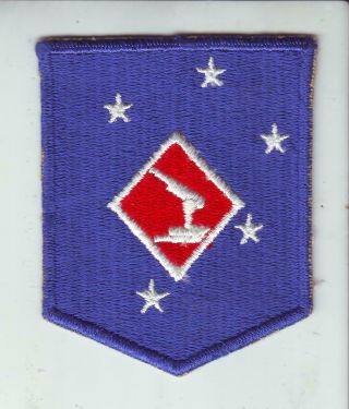 W.  W.  Ii U.  S.  Marine Corps 1st M.  A.  C.  Anti - Aircraft Shoulder Patch