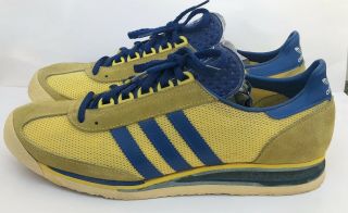 Vintage Hard to Find ADIDAS 1970 ' s 70s Runners Sneakers Shoes W.  Germany Sz 11 4