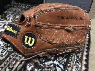 Wilson A2000 Xl Baseball Glove Japan Dual Hinge Softball Vintage