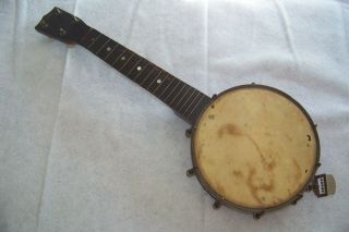 Vintage Gretsch Clarophone Banjo Ukulele Small Size To Restore 4 String
