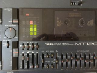 Vintage Analog 90’s Yamaha MT120S Multitrack/4 Track Cassette Recorder 5