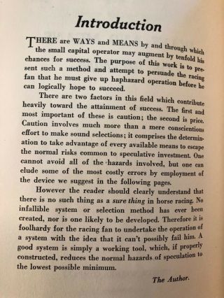 Ways and Means of Winning by Ray Taulbot - Rare Vintage Handicapping Classic 5