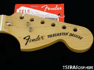 Vintage 72 Ri Fender Deluxe Tele Neck 1972 Reissue Telecaster Maple " C "