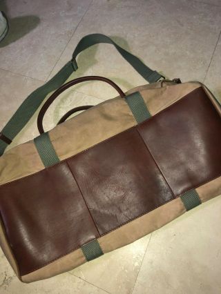 VINTAGE LL BEAN DUFFLE BAG CARRYON GYM BAG NEED GONE TODAY SHIP BEFORE TUESDAY 4