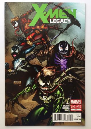 X - Men Legacy 261 Venom Variant 1:50 Rare