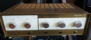 Vintage Lafayette Stereo 224 Tube Amp And Preamp