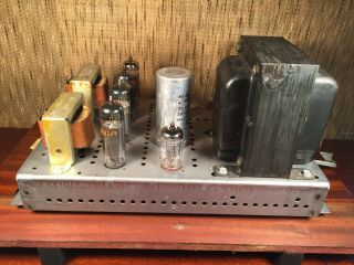 Packard Bell Stereo Tube Amplifier EL84 Vintage Tube Amp 3