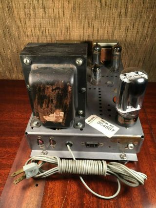 Packard Bell Stereo Tube Amplifier EL84 Vintage Tube Amp 4