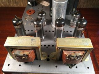 Packard Bell Stereo Tube Amplifier EL84 Vintage Tube Amp 5