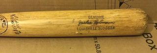 Vintage Jackie Robinson Louisville Slugger 125 Jr4 Brooklyn Dodgers Usa