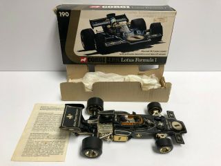Vintage 1973 Corgi 190 J.  P.  S.  Lotus Formula 1 Diecast 18:1 Scale