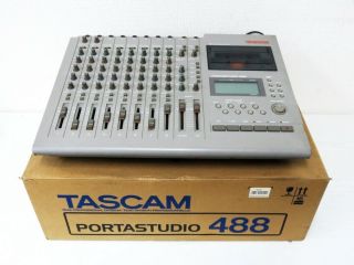 Tascam Portastudio 488 Vintage 8 Track Cassette Tape Recorder