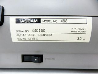 Tascam Portastudio 488 Vintage 8 Track Cassette Tape Recorder 8