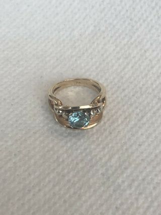 Vintage Women’s 14k Gold Ring,  6.  6 Grams Size 6