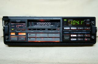 Vintage Kenwood Krc - 636 Am/fm Cassette Car Stereo Lamborghini Ferrari Bmw