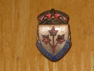 Ww2 Canadian War Service Badge General Service 164226